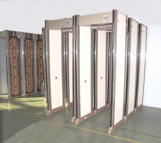 Kapı Çerçevesi Archway Metal Dedektörü LCD Ekranlı 33 Bölgeli Çin Üretici