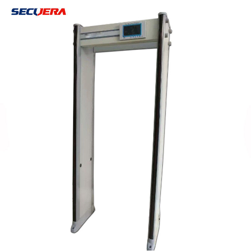 33 45 zones high sensitivity door frame archway walk through metal detector