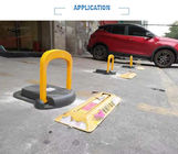 Vehicle Portable Parking Lot Barrier Lock 304 Steel APP Operated USB Bluetooth