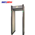 Arched Body Scanner Metal Detector Gate 33 Zone Security Equipment Sound / Light Alarm